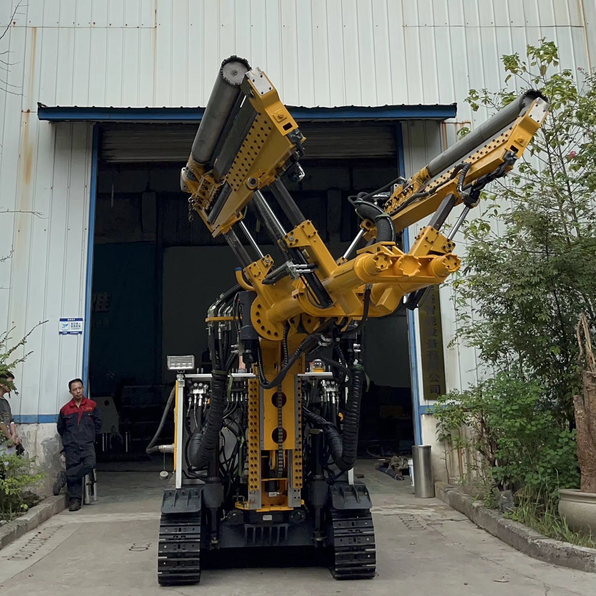 New Type Air Power Core Drilling Rig Non-Blasting Excavation Gear Increases Production Efficiency Underground Mine Roadway