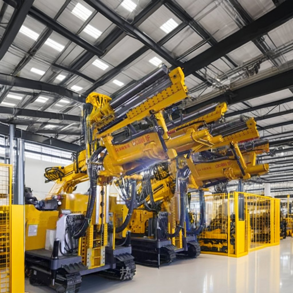 New Type Air Power Core Drilling Rig Non-Blasting Excavation Gear Increases Production Efficiency Underground Mine Roadway