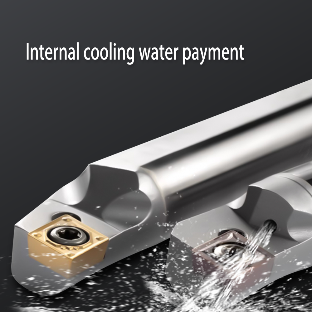 HOANYORE 20 times shock-absorbing tungsten steel inner hole tool holder hard alloy boring tool holder C04H-SCLCR03
