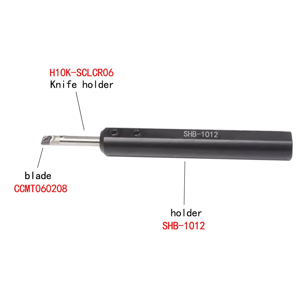 HOANYORE 20 times shock-absorbing tungsten steel inner hole tool holder hard alloy boring tool holder C04H-SCLCR03
