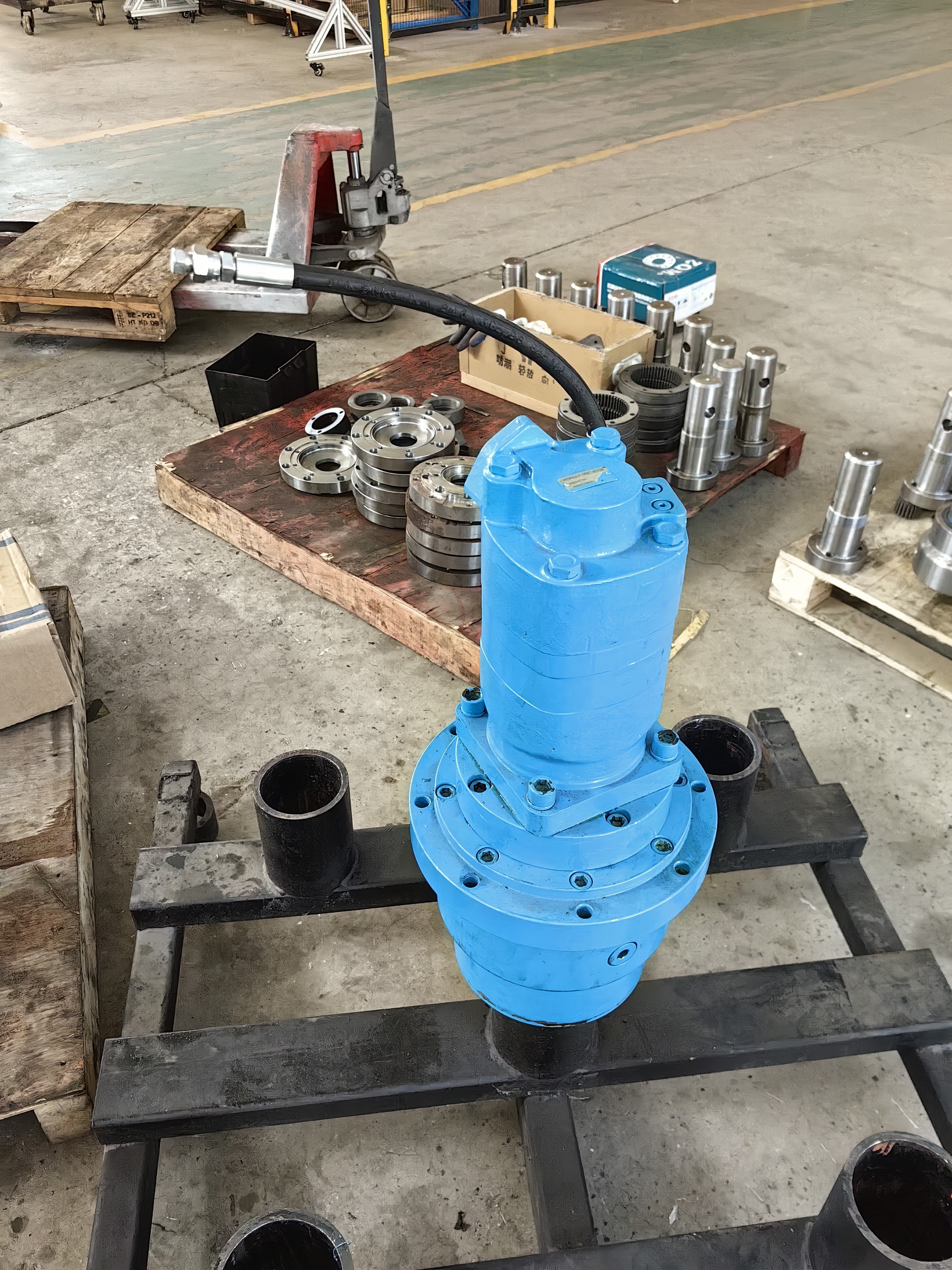 Hydraulic Pilot Mini Excavator Auger Garden Farm Engineering Construction New Condition Core Include Pump Motor Gearbox