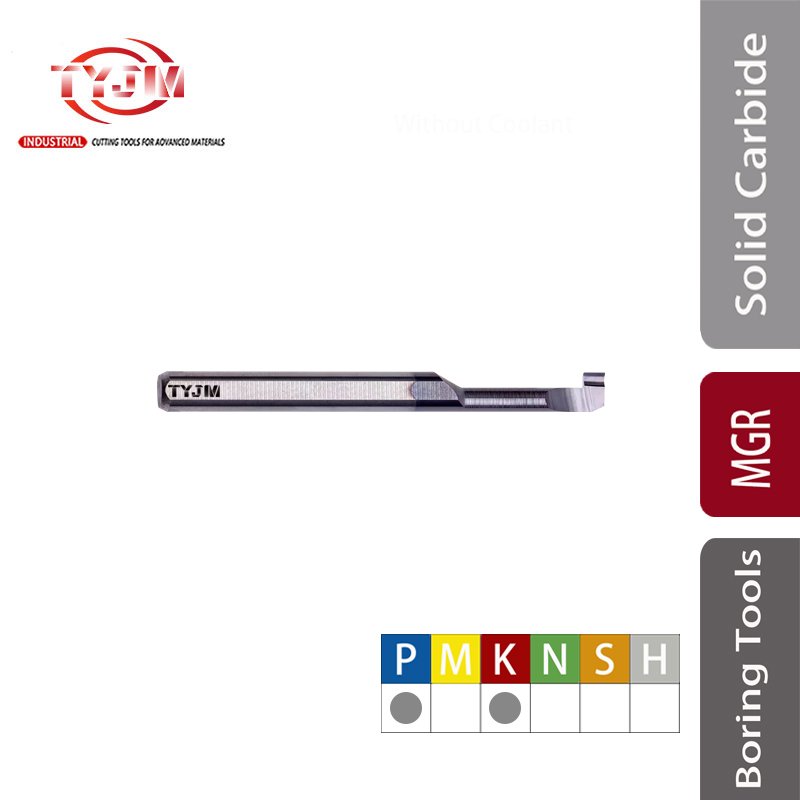 Mgr 3-8mm Bore Tungsten Steel Alloy Boring Tool for Small Hole Thread Machining Lathe Turning Metal Cutter