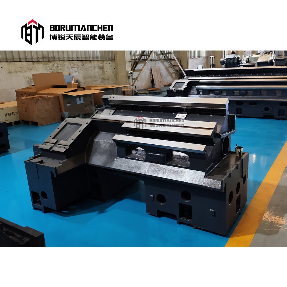 Turning Milling Center Slant Bed Horizontal CNC Lathe Machine BR-20H China 10 Hot Product Single 15 Provided Customizable GSK 66