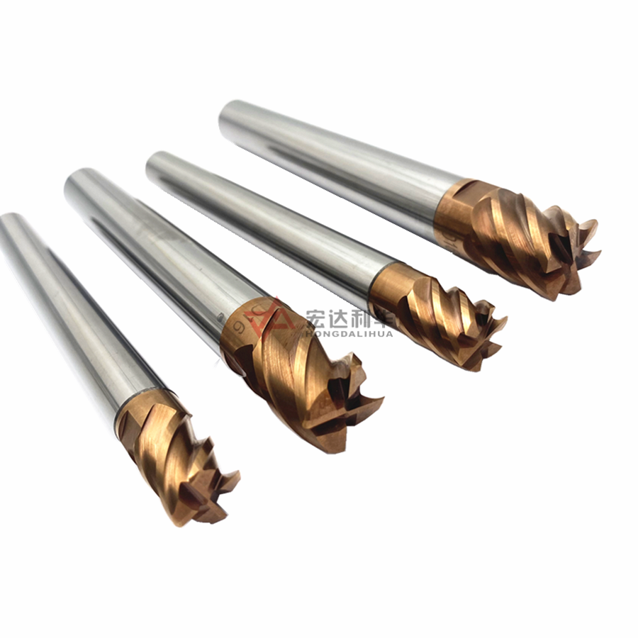 High precision tungsten carbide tool holder with modular end mills head ,exchangeable head