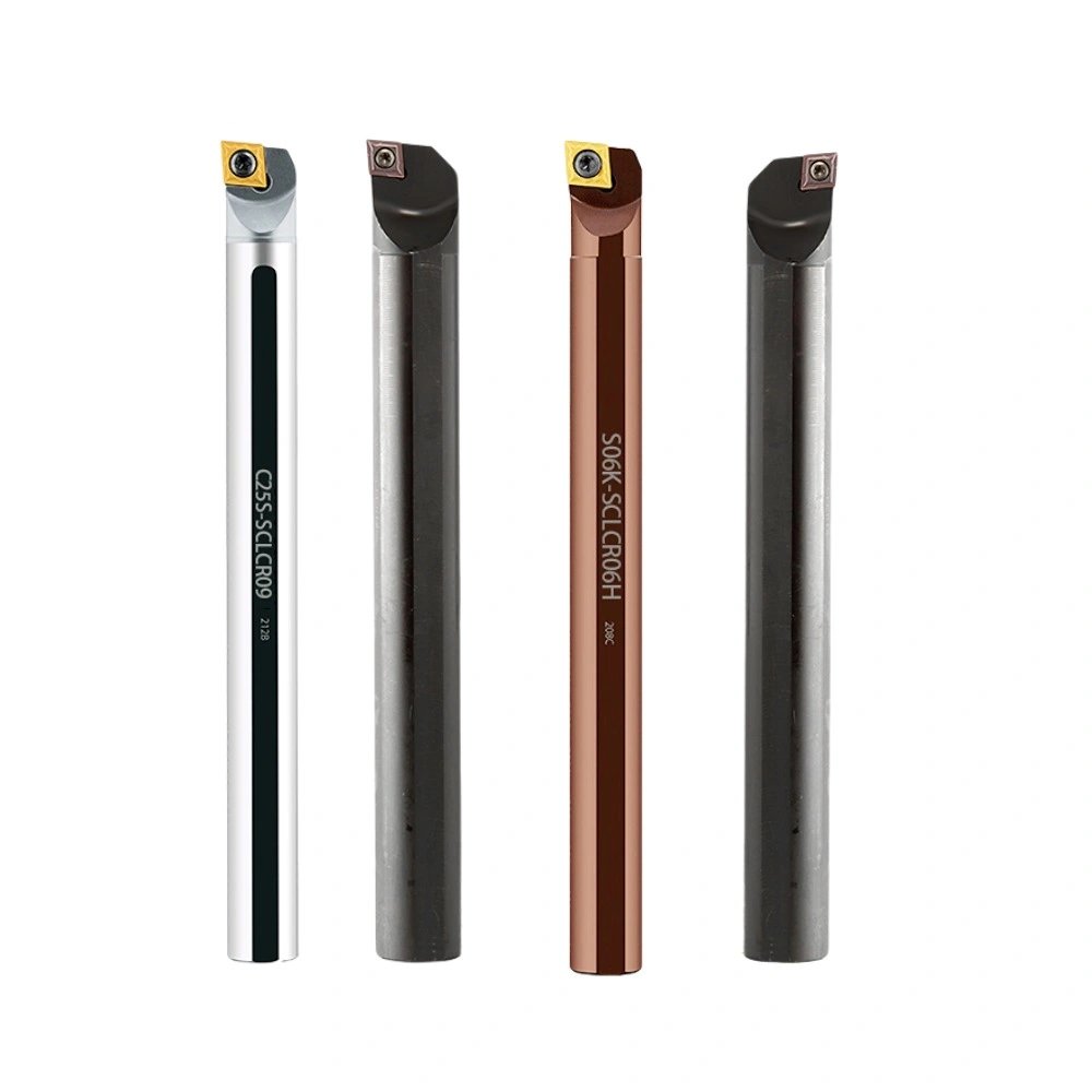 Cylindrical Turning / Bore Machining HSS CNC Turning Toolholder Spring Steel Lathe Tools