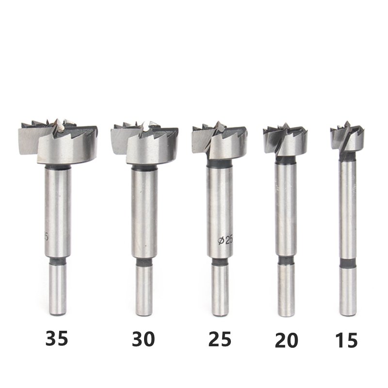 5PCS High quality Forstner Drill Bit for Wood Drill bit sets 35mm Round Shank for woodworking