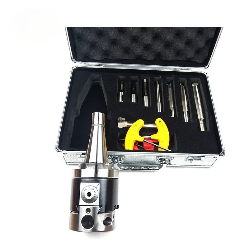 High Precision BT30 BT40 BT40 1PCS Set NBH2084 Boring Head System Holder Boring Hole Rang 8 to 280mm Boring Tool