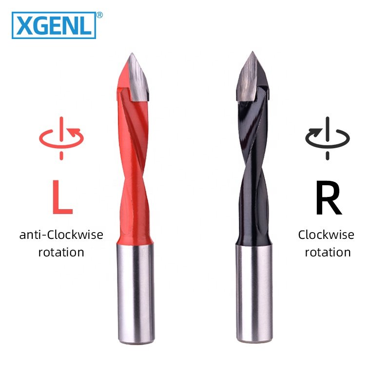 xgenl wood furniture plank hole opener cnc wood bore hole drilling tool woodworking deep hole drill bit 5-10mm
