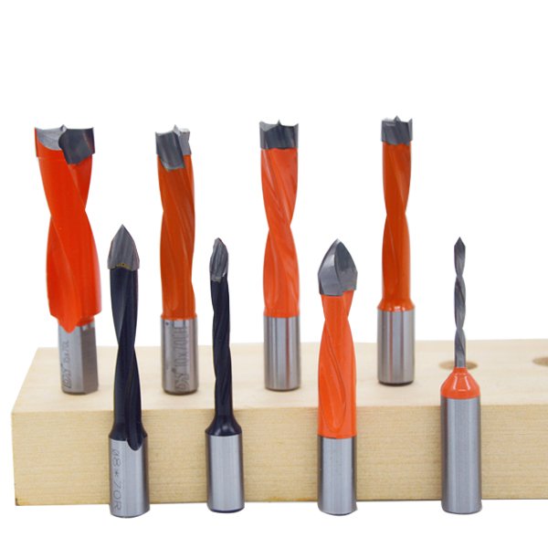 High Performance Woodworking Tools TCT Drill Bits for Wood Through Hole Blind Hole Drill Bits Size Customized