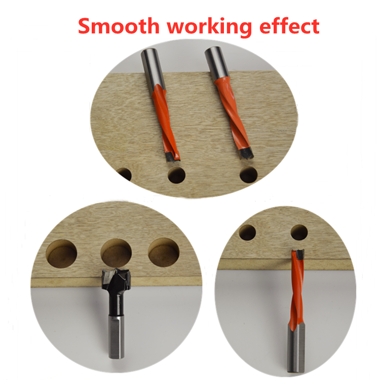 High Performance Woodworking Tools TCT Drill Bits for Wood Through Hole Blind Hole Drill Bits Size Customized