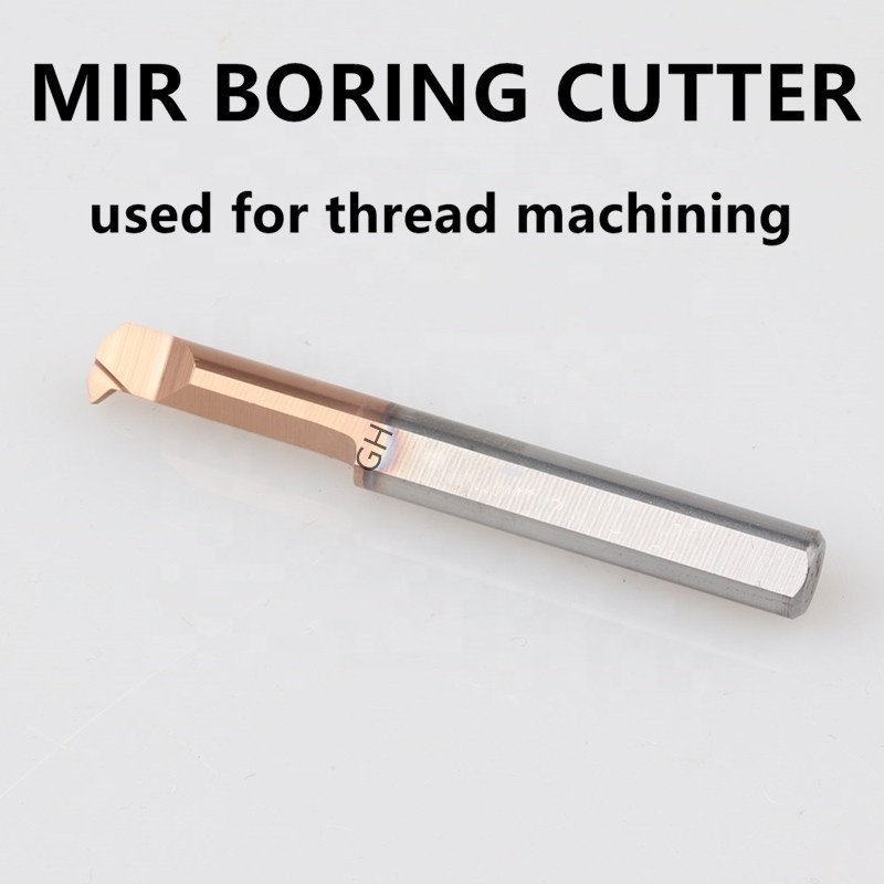 CNC micro Grooving boring bar cutter Tungsten Carbide MIR Boring tool for steel iron