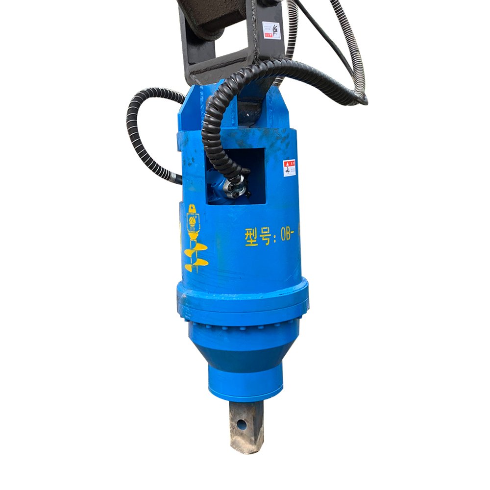 New Design High Quality 80-225lpm Digger Earth Auger Drilling Machine for 1-36 Ton Excavator