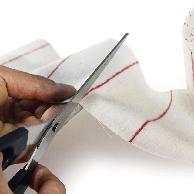 Gun cleaning patches , Cotton cloth patches in roll