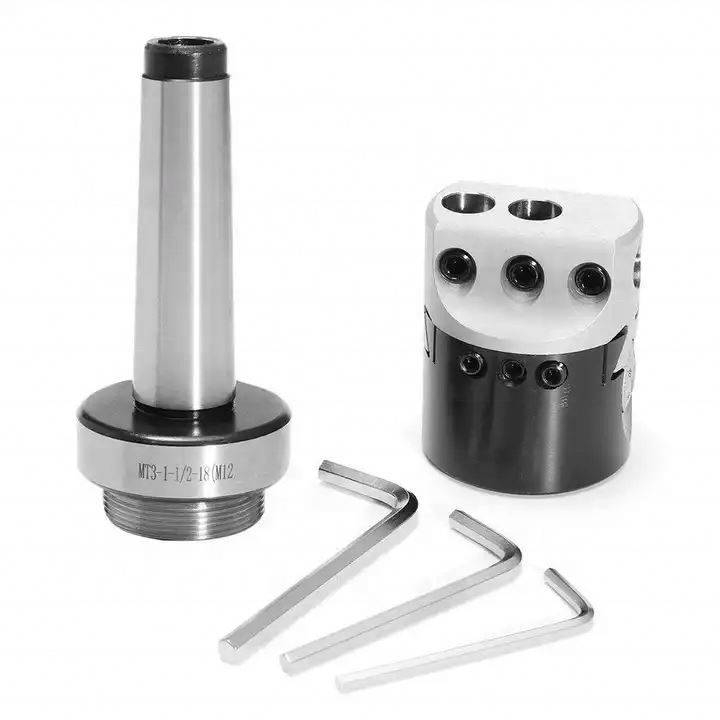 TEBAK CNC machine tools accessories 2 inch 3inch 4inch Rough Boring Head 0.01mm Adjustable 50mm 75mm 100mm F1 boring head