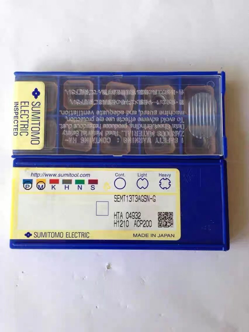 SEMT13T3AGSN-G ACP300 100% Original zcc-ct japanese carbide Indexable insert with the best quality 10pcs/lot TOP SALE
