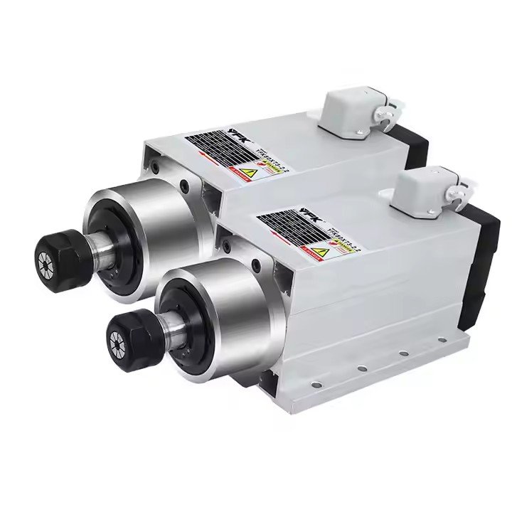 HQD Cnc Router Machine Tool Spindle Motor 2.2kw Water Cooled Lathe Boring Woodworking High Speed Milling Spindle Cnc Er20