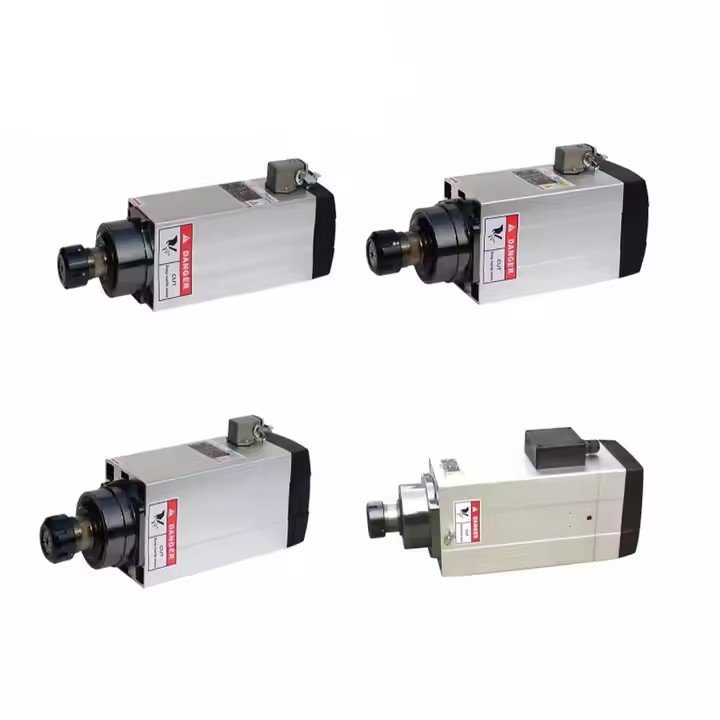 HQD Cnc Router Machine Tool Spindle Motor 2.2kw Water Cooled Lathe Boring Woodworking High Speed Milling Spindle Cnc Er20