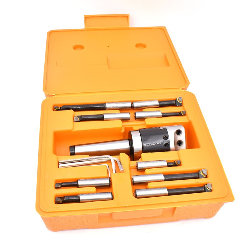 Boring set BT30 NT30 tool holder with 2 inch 50mm Boring head with 12mm 9pcs Boring Bar For Rough Milling Machine Tool
