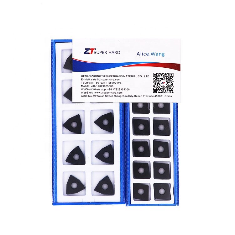 ZT PCD Grooving Boring Tool Inserts Special for Carbide Roll and Roll Ring Grooving