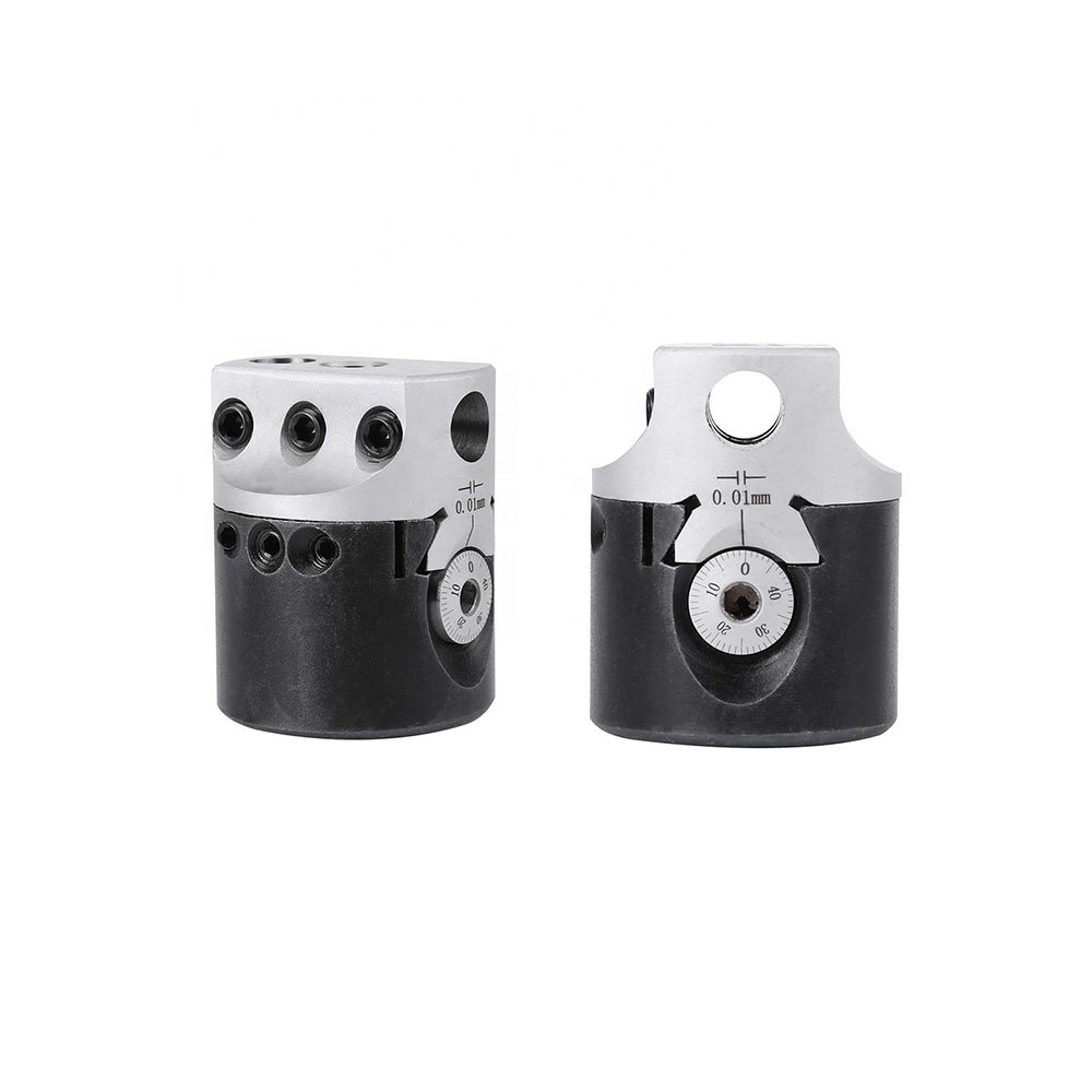 Lathe machine Boring Bar Milling Holder kit F1 type precision R8 MT shank adjustable facing Boring head set