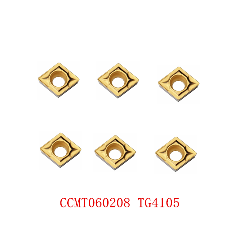 CNC inner hole turning insert CCMT060204/09T304/120404 rhombus stainless steel ceramic boring cutter grain