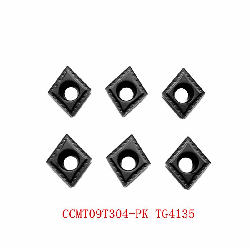 CNC inner hole turning insert CCMT060204/09T304/120404 rhombus stainless steel ceramic boring cutter grain
