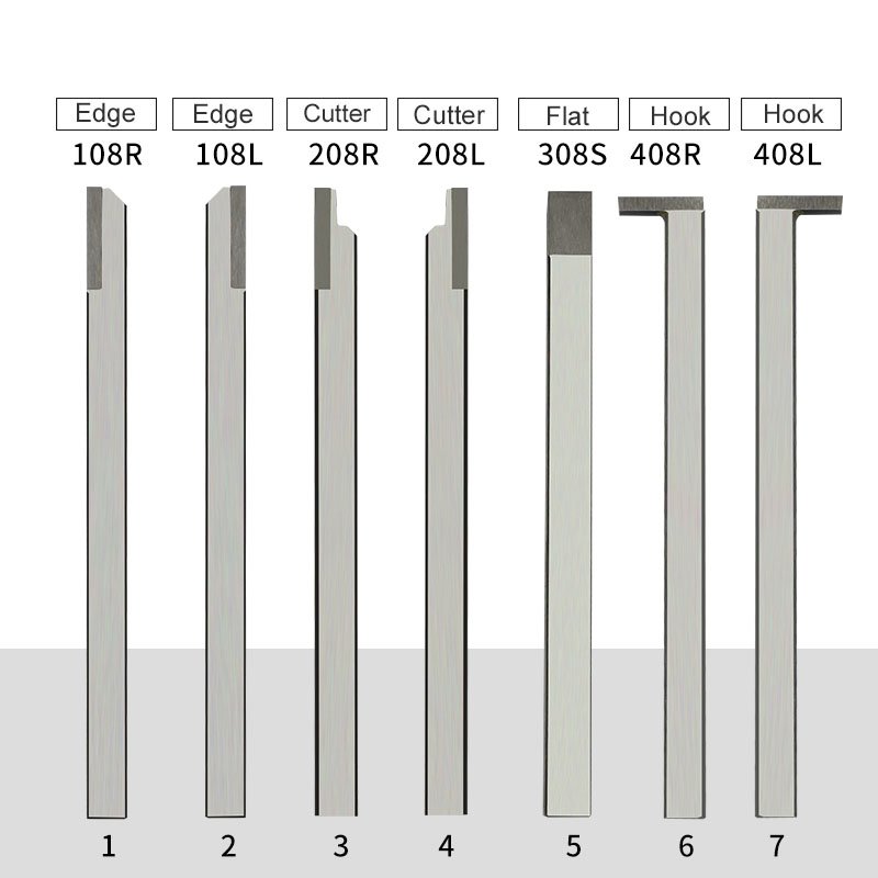 Straight Handle Drill Bit Chisel Boring Machine with Pointed Carbide Brazing Angle for Straight Cutting Tool Turnig Tool