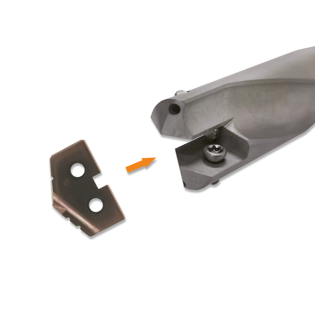 Nigel Spiral Groove Taper Shank Spade Drill Bit Holder SP1013.121.MT30 Drilling Hole Drill Inserts Tool Holder