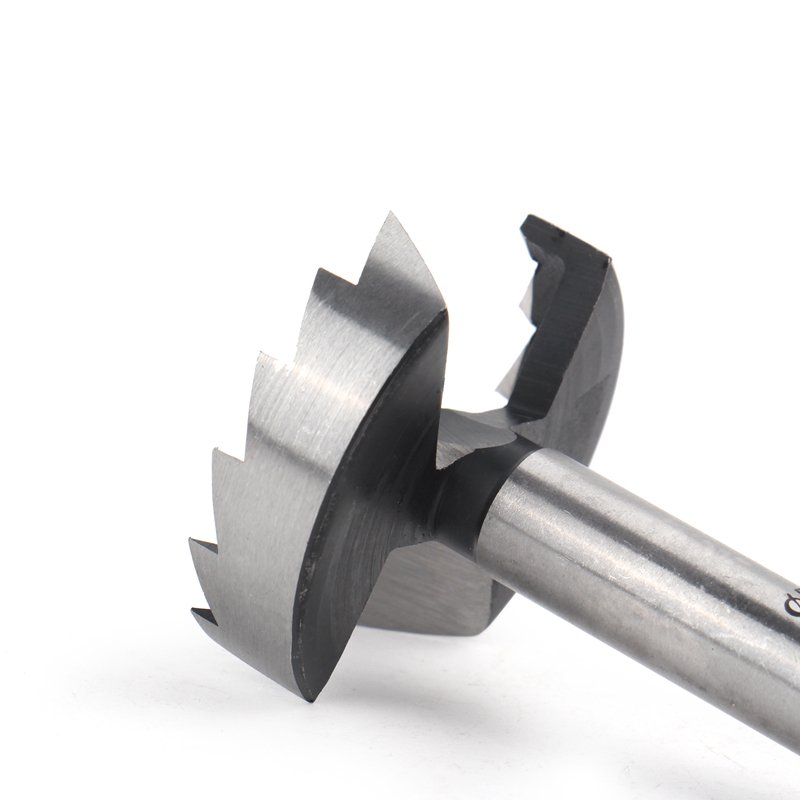 16PCS High Carbon Steel Forstner Tips Woodworking Tools Hole Saw Cutter Hinge Boring Drill Bits Round Shank