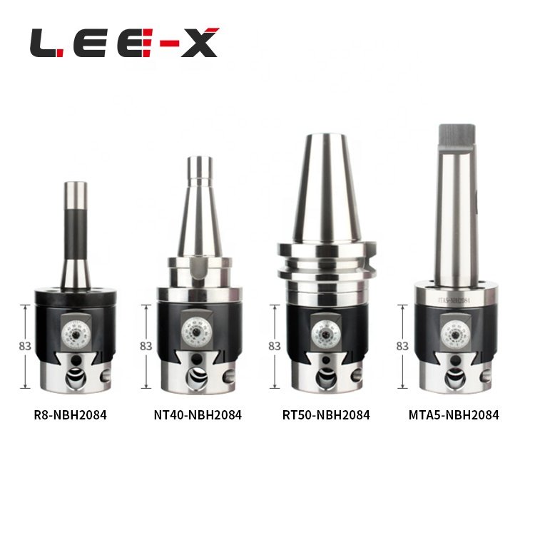 LEE-X NBH2084 fine boring tool set BT40-NBH 2084 Boring Kit Precision Adjustable Micro Boring Head R8 NT40 NBH 2084 Range 8-280