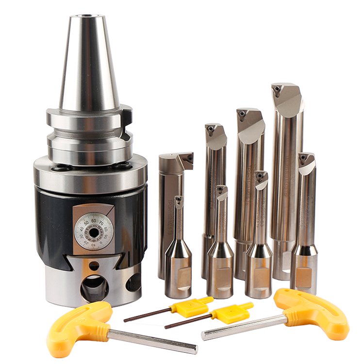 High Precision BT30 BT40 BT40 1PCS Set NBH2084 Boring Head System Holder Boring Hole Rang 8 to 280mm Boring Tool