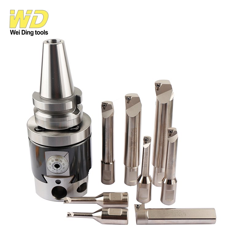 High Precision BT30 BT40 BT40 1PCS Set NBH2084 Boring Head System Holder Boring Hole Rang 8 to 280mm Boring Tool