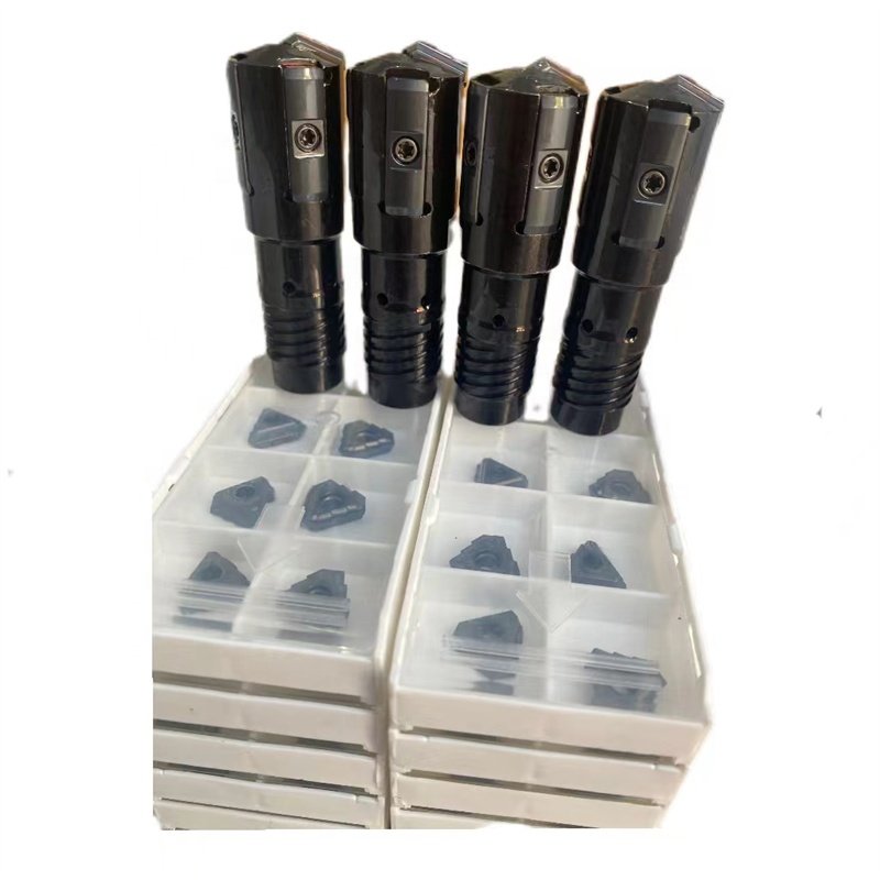 Deep Hole Drilling And Boring Process High Performance Bta Deep Hole Drill Tool Diameter 47-65 Mm Boring Tool