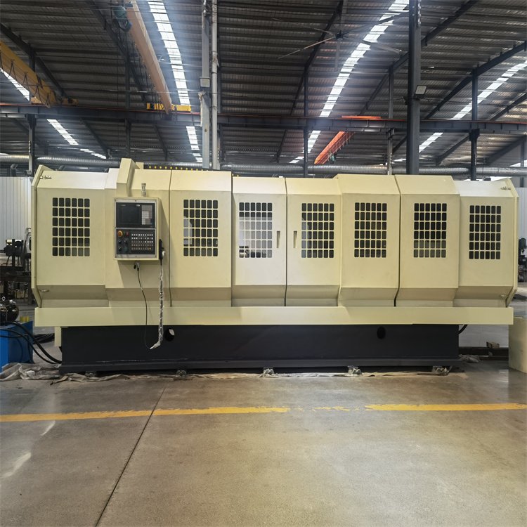 Deep hole drilling and boring machine