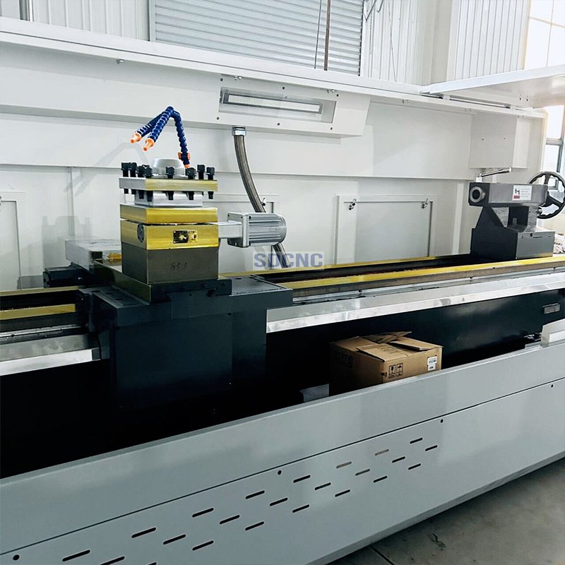 High precision large spindle bore lathe CK6150 lathe for heavy duty metal
