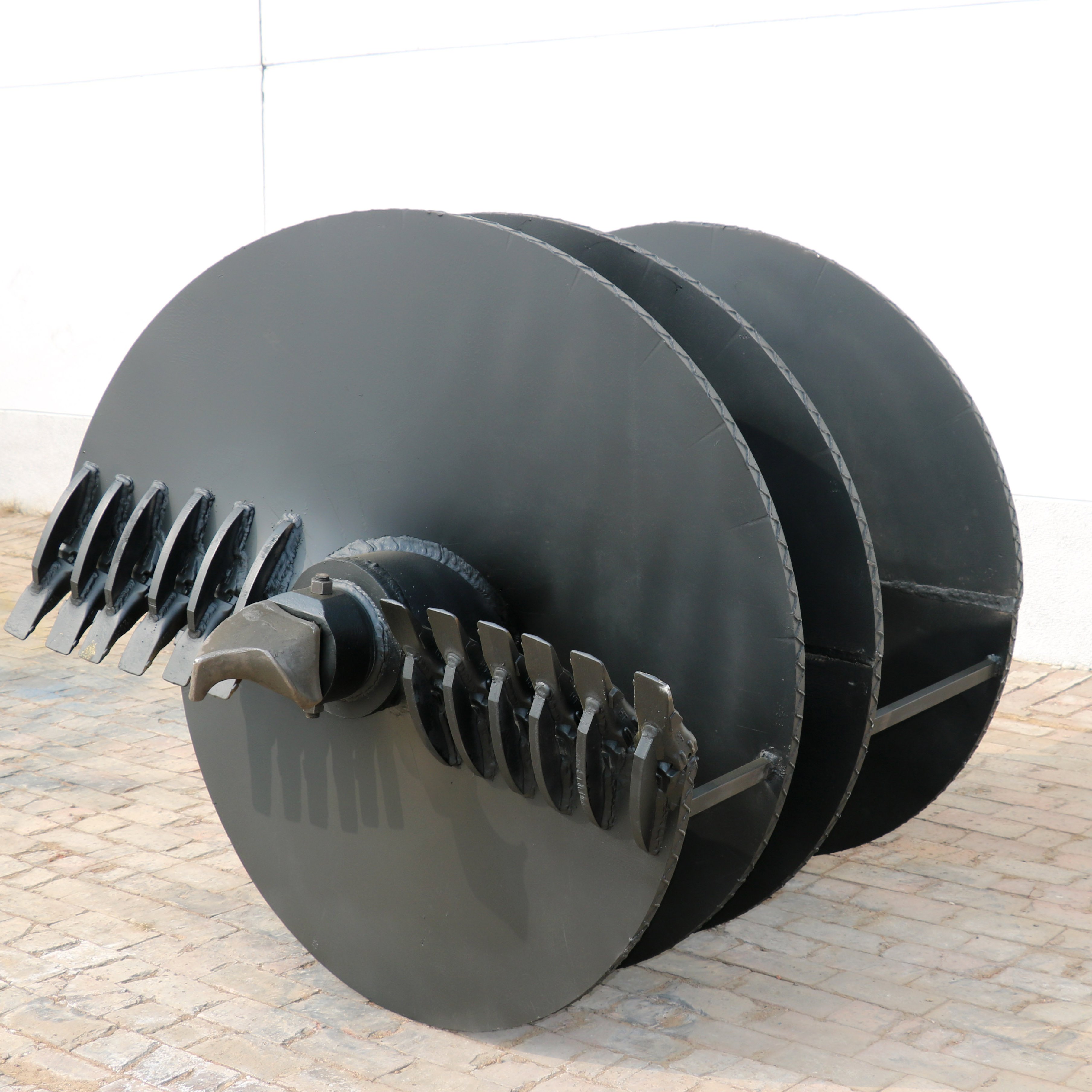 Customize Bored Piles Double Start Flight Hydraulic Powerful Earth Conical Rock Auger straight auger