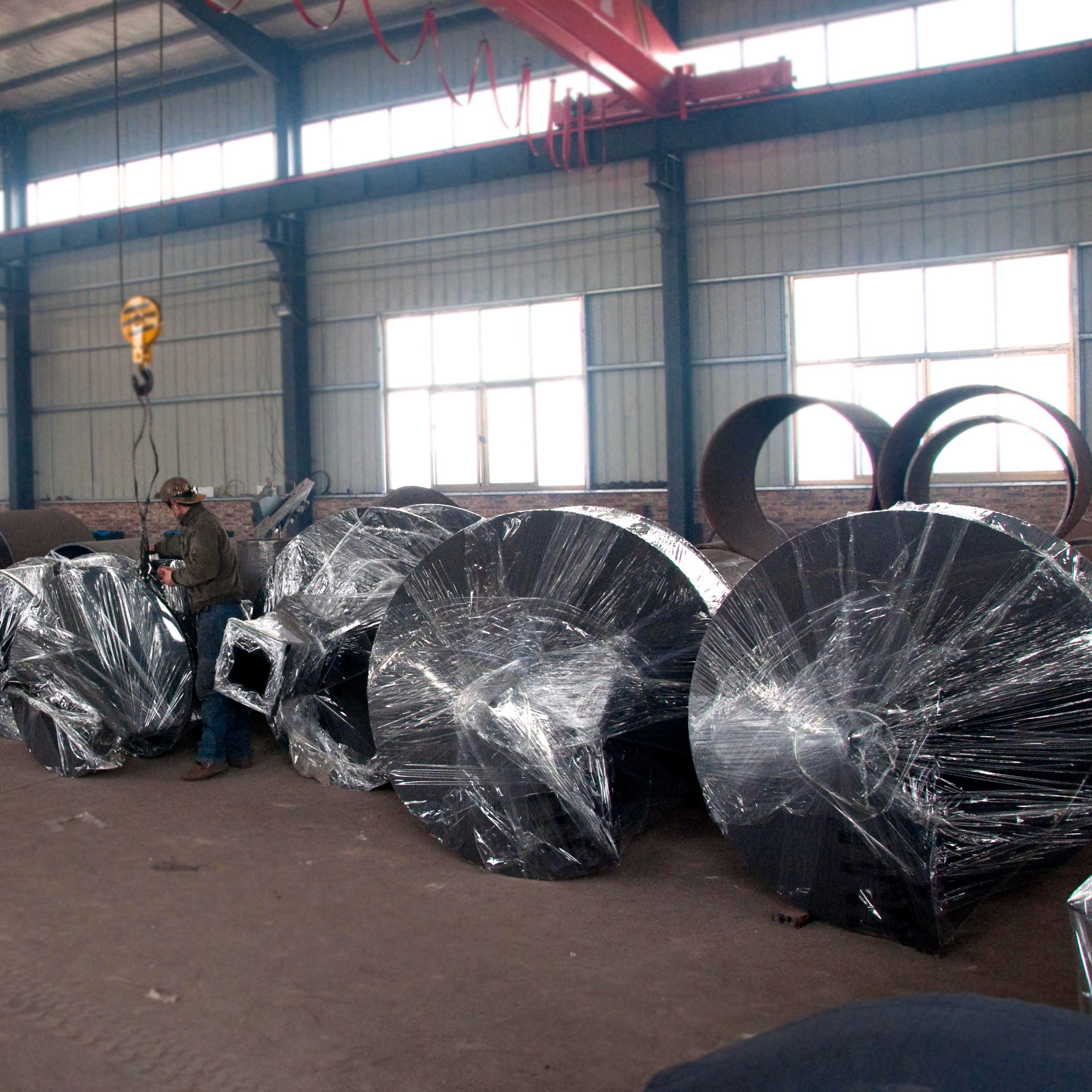 Customize Bored Piles Double Start Flight Hydraulic Powerful Earth Conical Rock Auger straight auger