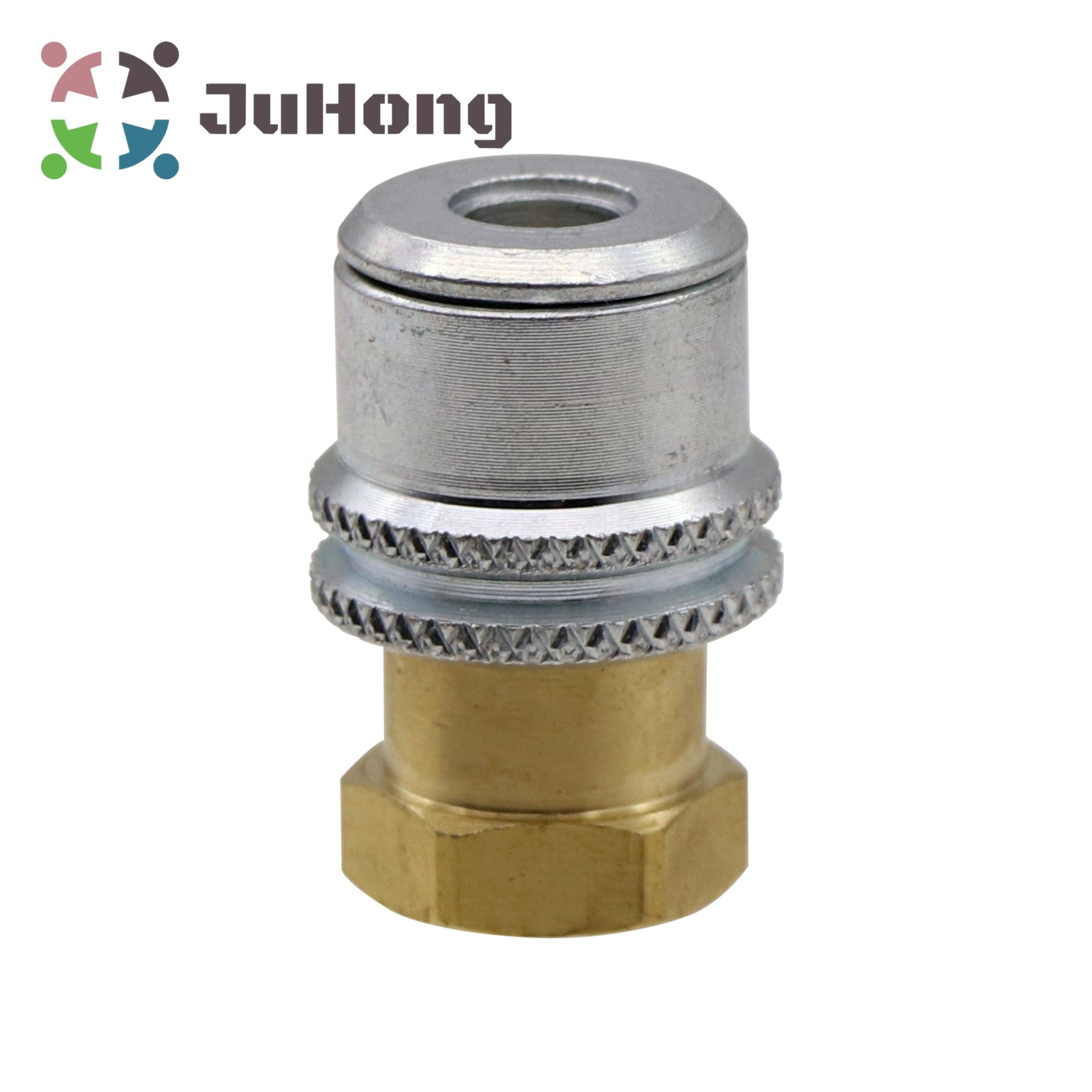 Standard Bore Lock-on Brass Air Chuck 1/4"NPT Closed End Tire Inflation Tools