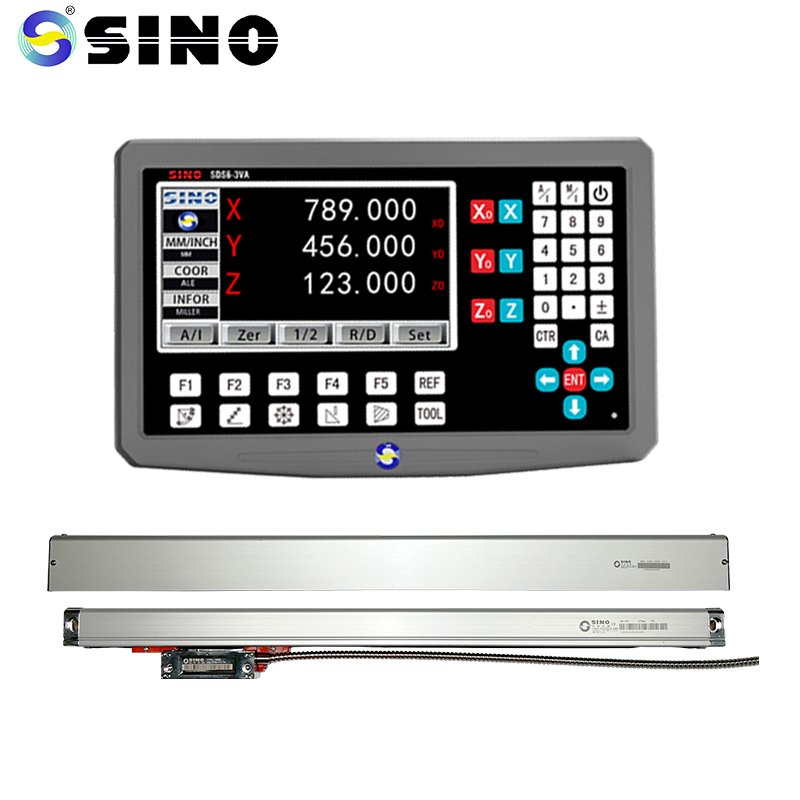 Lathe CNC Boring Machines Using SINO 3 Axis Digital Readout System With 5um Resolution