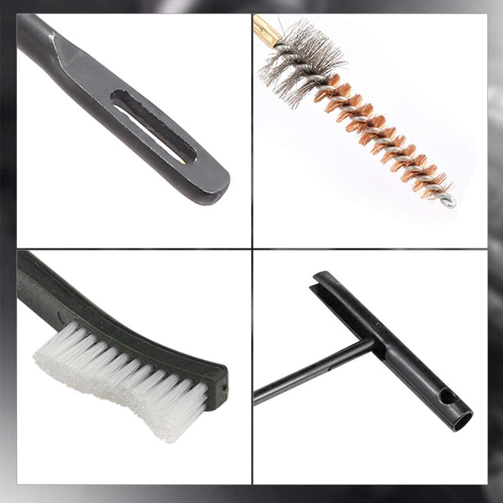 Popular 13 Pieces Small Universal Gun Cleaning Kit Is A Great Cleaning Tool For 22 223 Cal 5.56mm
