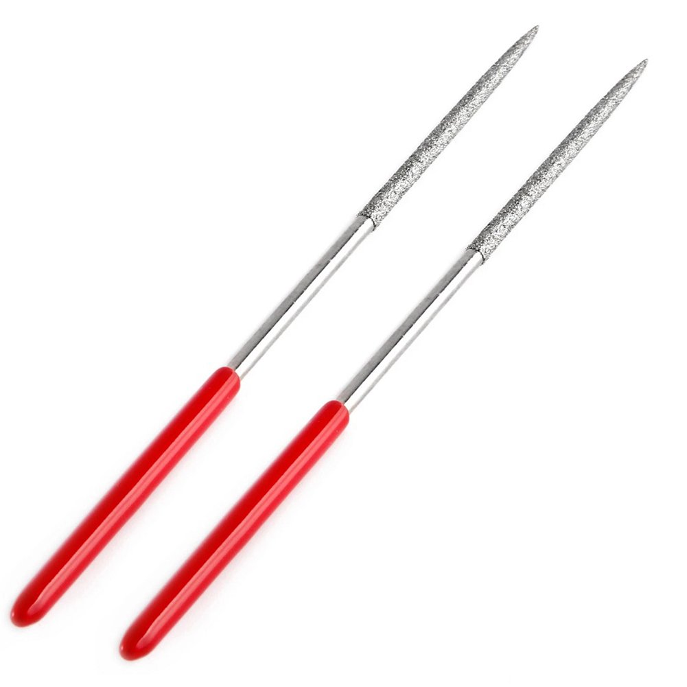 Round Diamond Mini Needle File Wood Rasp File for Needle Jewelry Polishing Carving Handy Tools