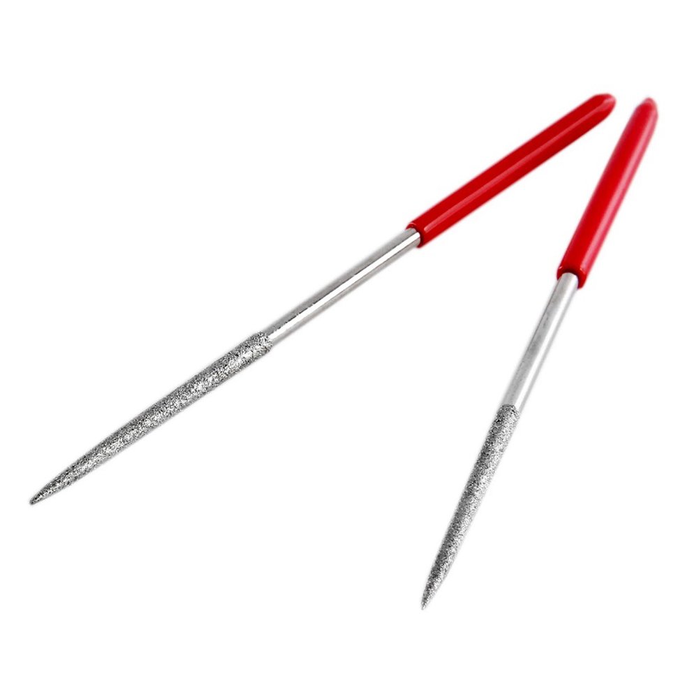 Round Diamond Mini Needle File Wood Rasp File for Needle Jewelry Polishing Carving Handy Tools