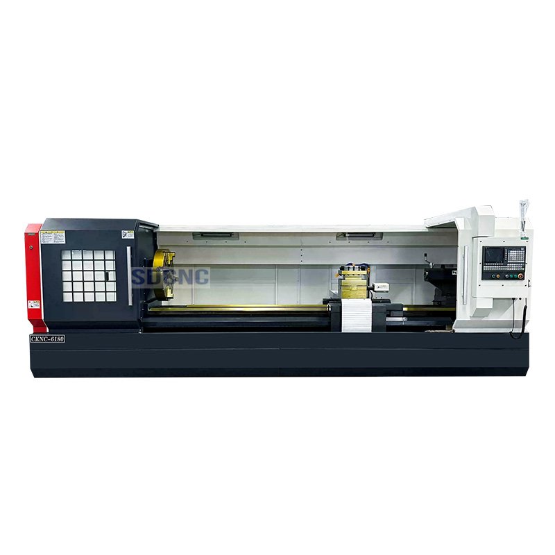 Large spindle bore heavy duty lathe machine CK6180*3000 CNC lathe machine
