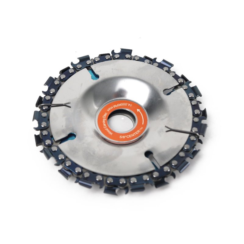 4 inch chain saw carving 100 mm hole 16 mm angle grinder for wood carving cutting carving tools 65 Manganese steel