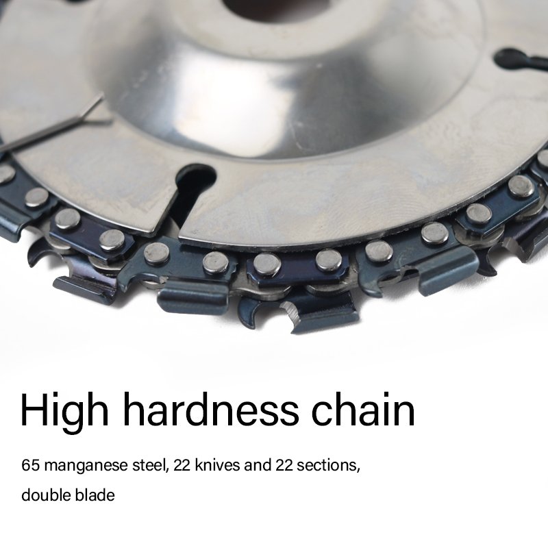 4 inch chain saw carving 100 mm hole 16 mm angle grinder for wood carving cutting carving tools 65 Manganese steel