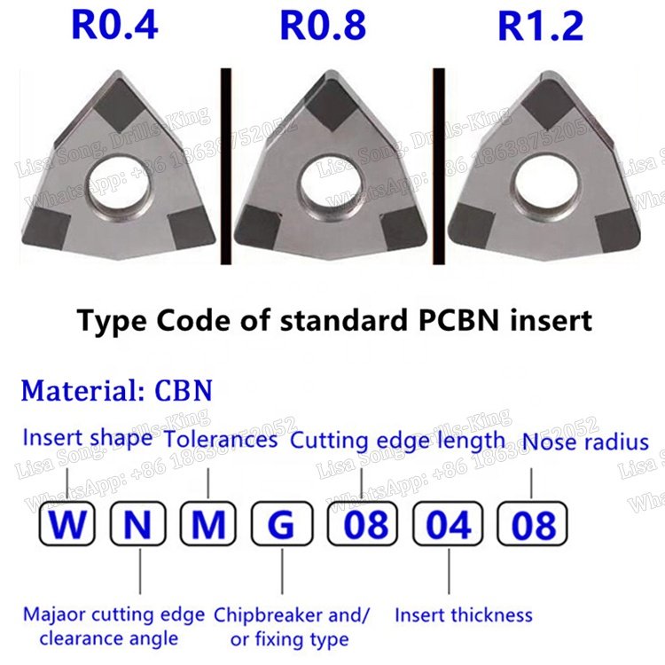 Diamond Cutting Tool PCBN CBN PCD Insert PCBN Carbide Inserts For Turning Tools Working For Aluminum