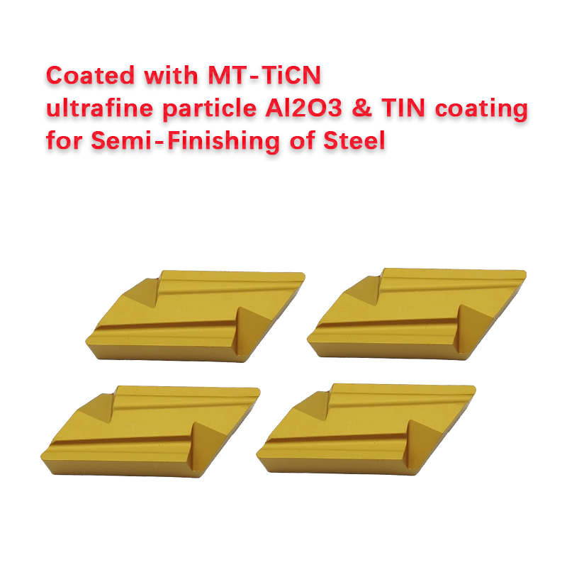 KNUX160405R11 adopts chemically coated hard alloy turning boring steel parts with CNC inserts that can be rotated KNUX160405R11