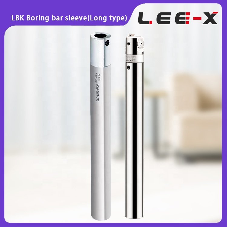 LEE-X LBK Boring bar sleeve(Long type) carbide SC19 24 32 LBK1 2 3 Solid Carbide Boring Holder anti-seismic LBK extension rod