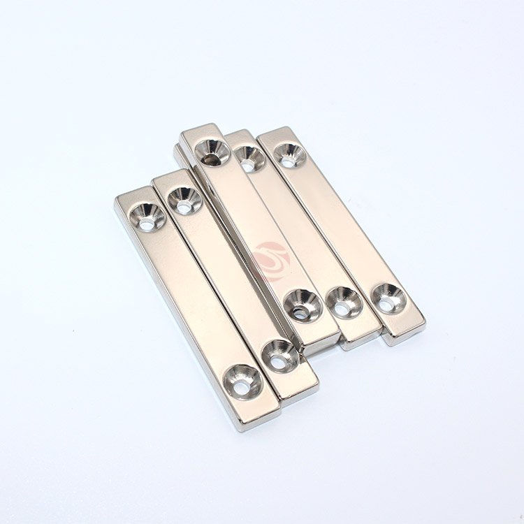 Neodymium Magnets With Screw Hole Countersunk Magnetic N52 Base Flat Countersunk Holes Magnet