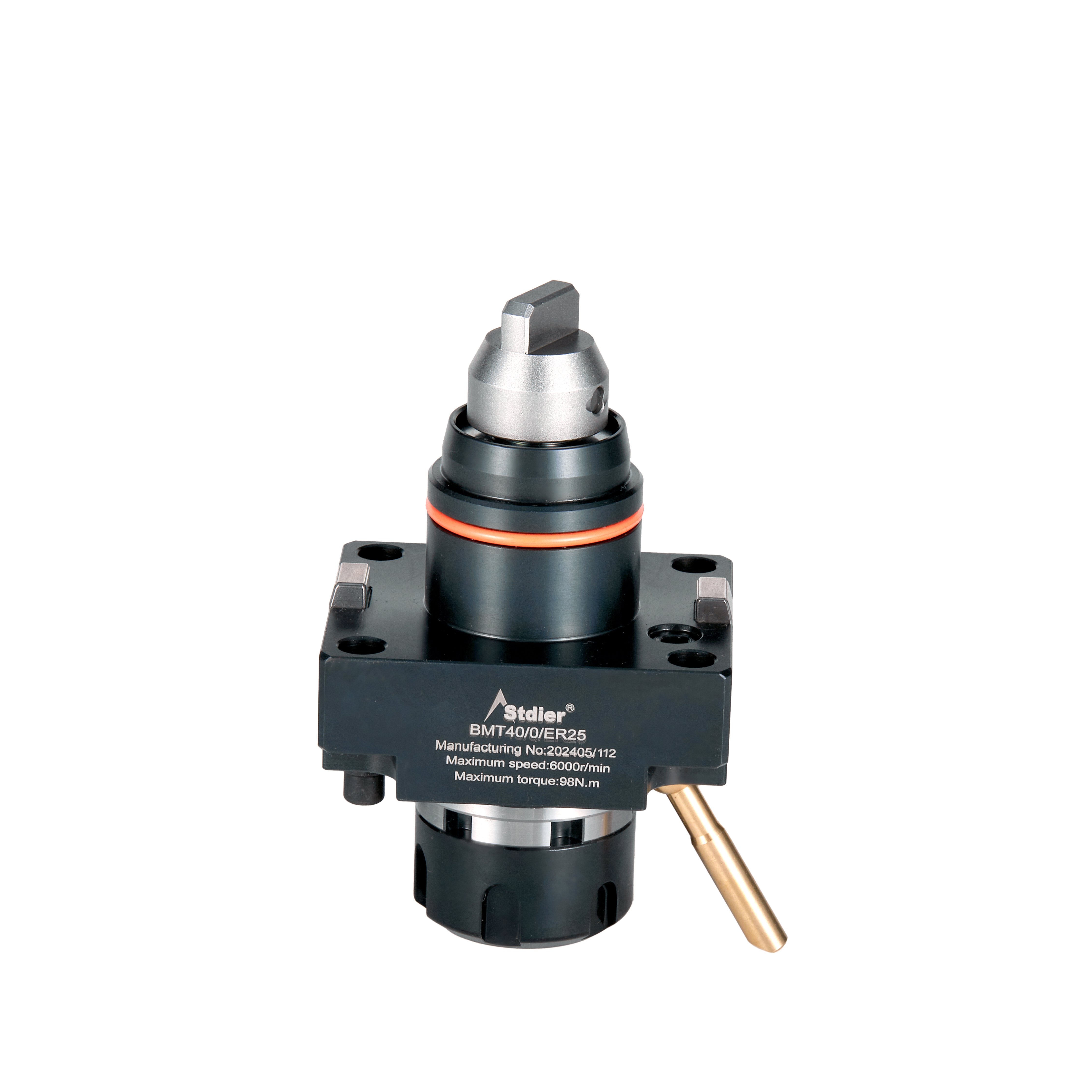 Stdier BMT40 BMT45 BMT55 BMT65 Double Head Driven Tool Holder with ER16 Gear CNC Milling Machine Accessories Machine Tools